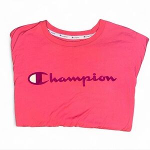 Champion Pink Logo T-Shirt – Size 2X